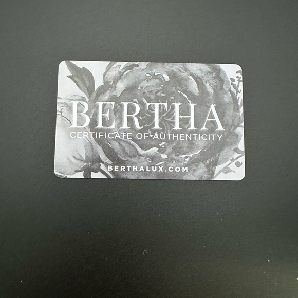 Bertha Mother of Pearl Hummingbird Watch - Emily Style w/ Leather Band - Picture 8 of 9